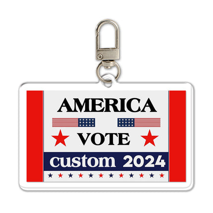 Custom promotional keychain acrylic charm