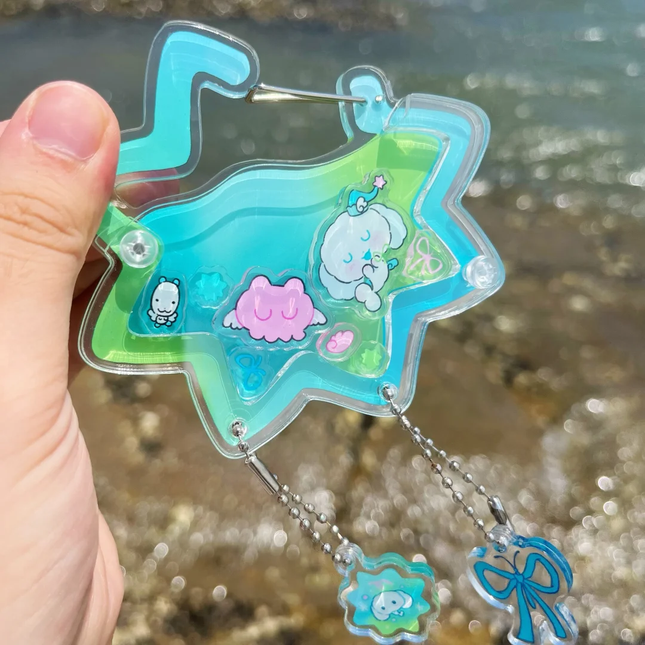 Climbing buckle Rocking fun pendant