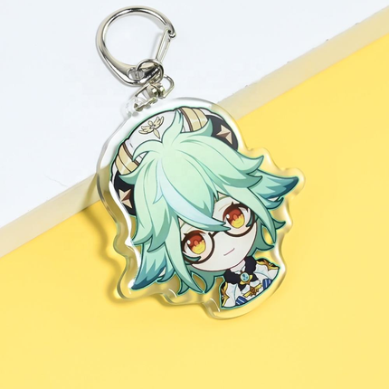 Custom Epoxy Resin Acrylic Keychains pikakey