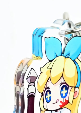 Custom Clear Acrylic Keychains pikakey