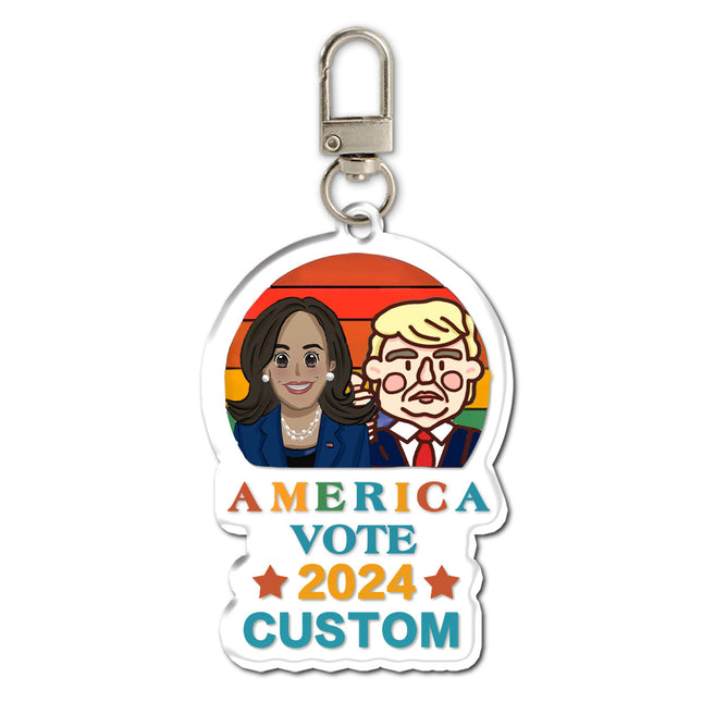 Custom promotional keychain acrylic charm