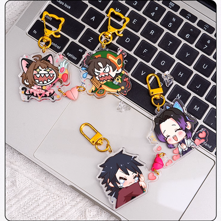 カスタムマグネットアクリルキーホルダー（2個セット） 