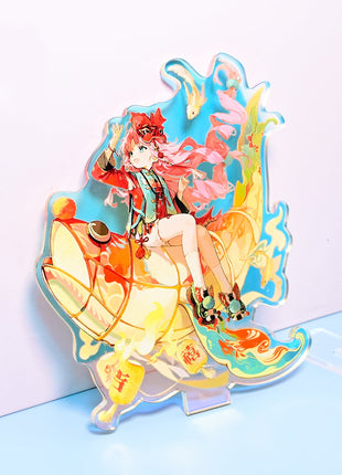 Custom Rainbow Acrylic Standees pikakey
