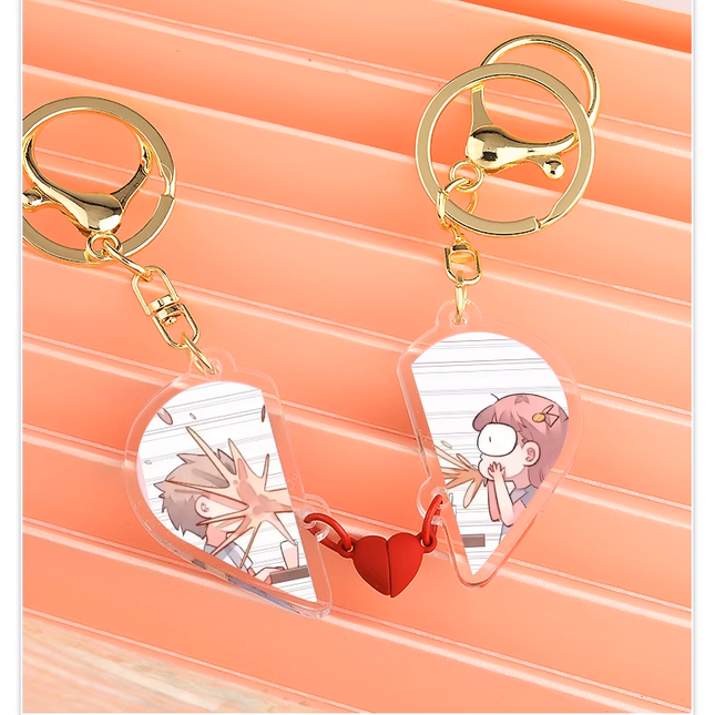 Custom Magnetic Acrylic Keychains (Set of 2)