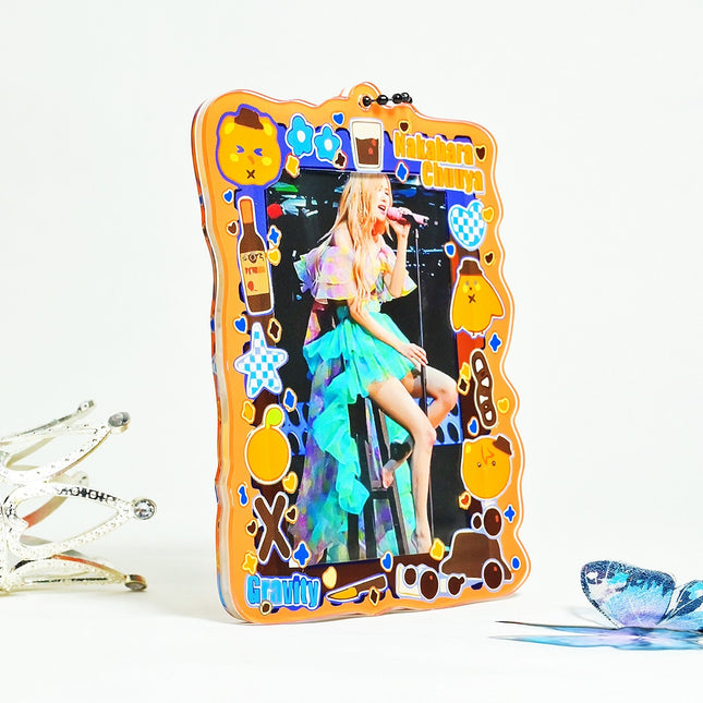 Custom Acrylic Photocard Holder Keychains pikakey