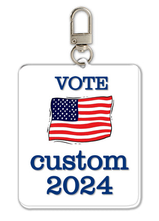 Custom promotional keychain acrylic charm