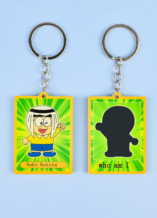 Mirror keychain（who am I）