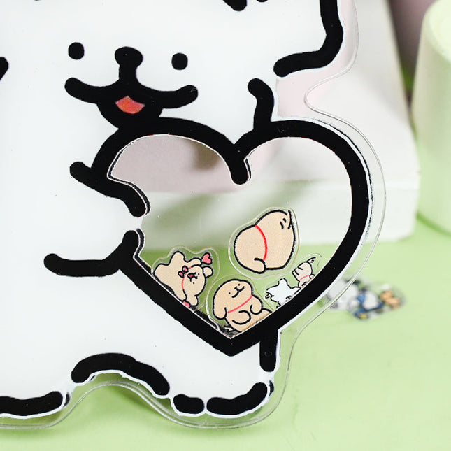 Custom Shaker Keychains pikakey