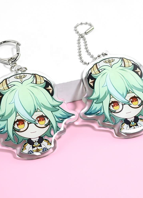 Custom Epoxy Resin Acrylic Keychains