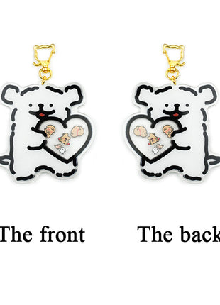 Custom Shaker Keychains pikakey