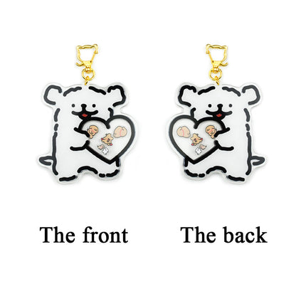 Custom Shaker Keychains pikakey