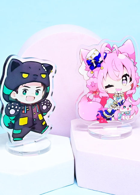 Custom transparent Acrylic Standee pikakey