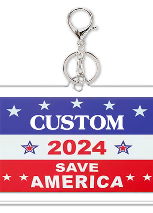 Custom promotional keychain acrylic charm