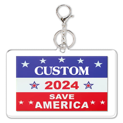 Custom promotional keychain acrylic charm