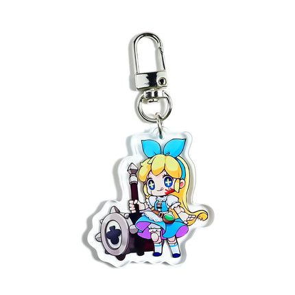 Custom Clear Acrylic Keychains pikakey