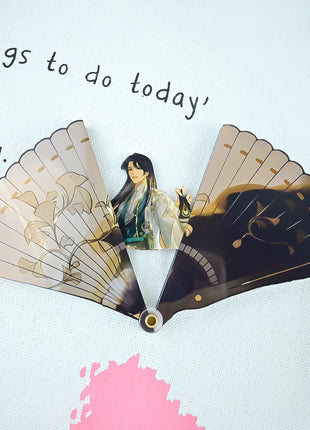 Customized acrylic folding fans