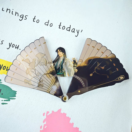 Customized acrylic folding fans