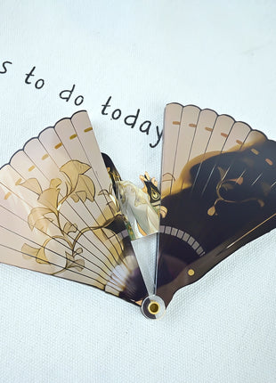 Customized acrylic folding fans