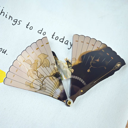 Customized acrylic folding fans