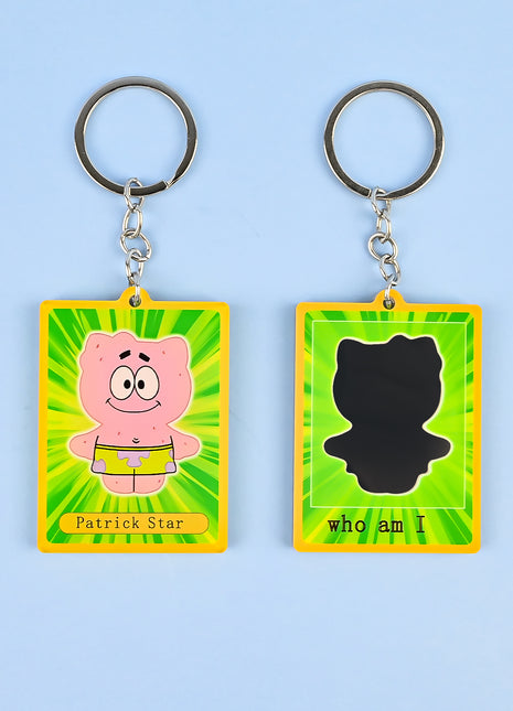Mirror keychain（who am I）