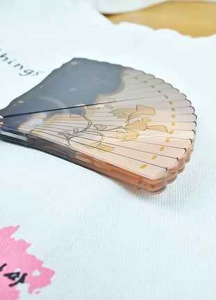 Customized acrylic folding fans