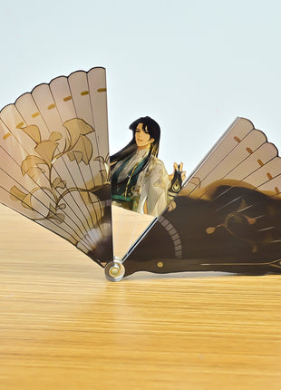 Customized acrylic folding fans