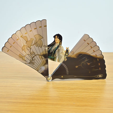 Customized acrylic folding fans