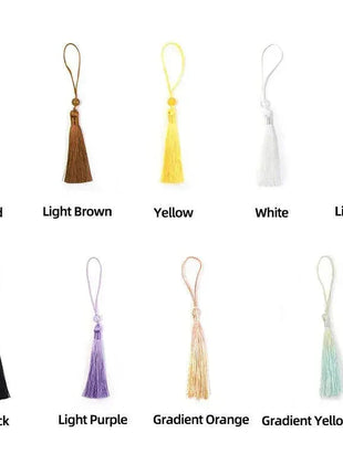 Custom Acrylic Tassel Keychains pikakey