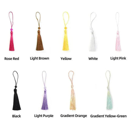 Custom Acrylic Tassel Keychains pikakey