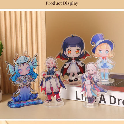 Custom Clear Acrylic Standees pikakey