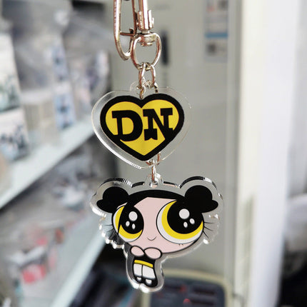 Custom Acrylic 2-Piece Keychains pikakey