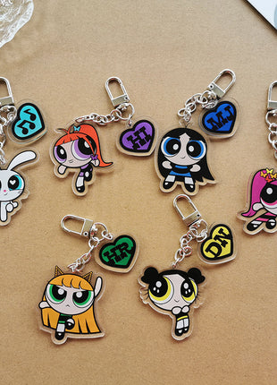 Custom Acrylic 2-Piece Keychains