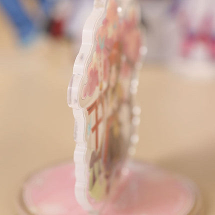 Custom Clear Acrylic Standees pikakey