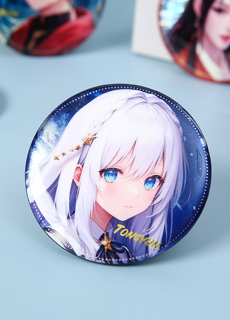 Custom Round Badges (Button Pins)
