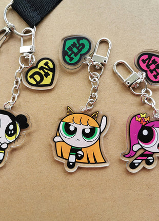 Custom Acrylic 2-Piece Keychains