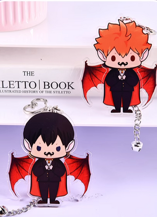Custom Acrylic Movable Wings Keychains