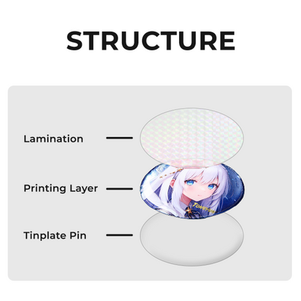 Custom Round Badges (Button Pins)