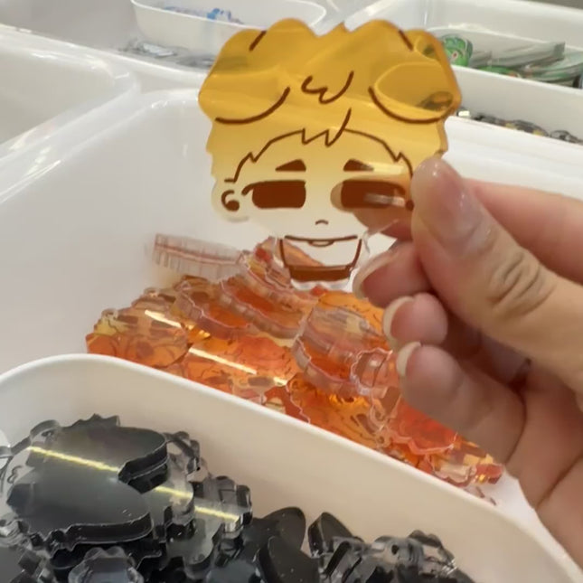 Custom Thick Acrylic Stand No Base