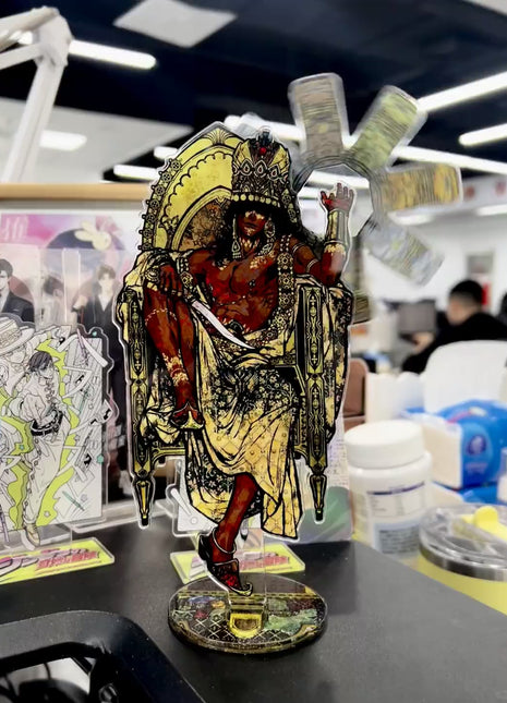Sultan's Game custom rotating standee