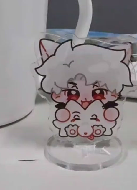 Custom Ear Flick Acrylic Standees
