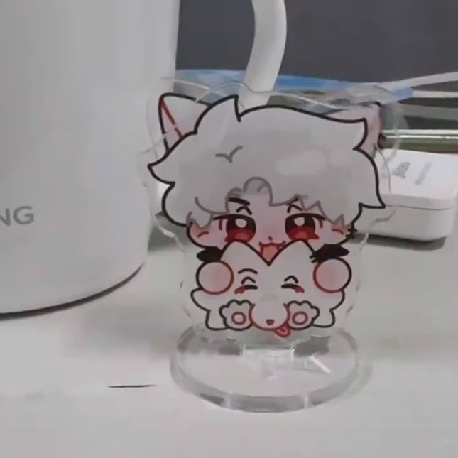 Custom Ear Flick Acrylic Standees